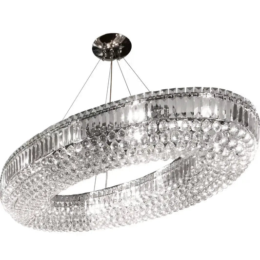 Searchlight Pendant Lights Vesuvius 24Lt Pendant - Chrome, Clear Coffin & Ball Drops - Searchlight Pendant Lights Vesuvius 24Lt Pendant - Chrome, Clear Coffin & Ball Drops