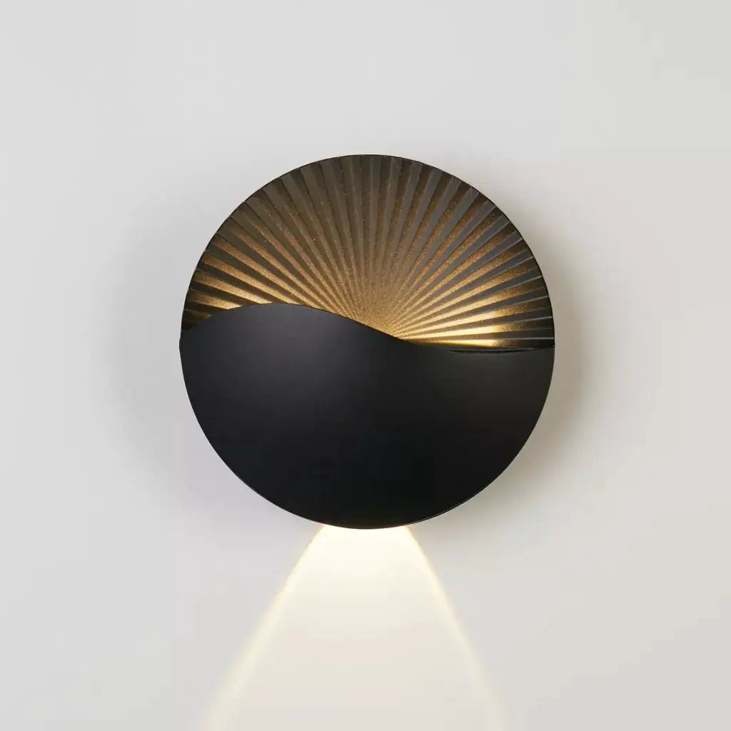 searchlight wall lights Sunrise, 5W + 1W 3000k, Sand Black - searchlight wall lights Sunrise, 5W + 1W 3000k, Sand Black