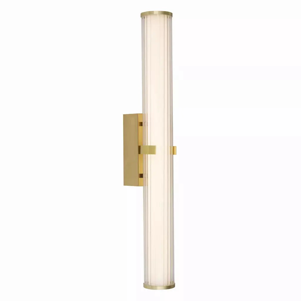 searchlight wall lights Clamp Wall Light - Gold Metal, Ribbed Clear & Opal Diffuser - searchlight wall lights Clamp Wall Light - Gold Metal, Ribbed Clear & Opal Diffuser