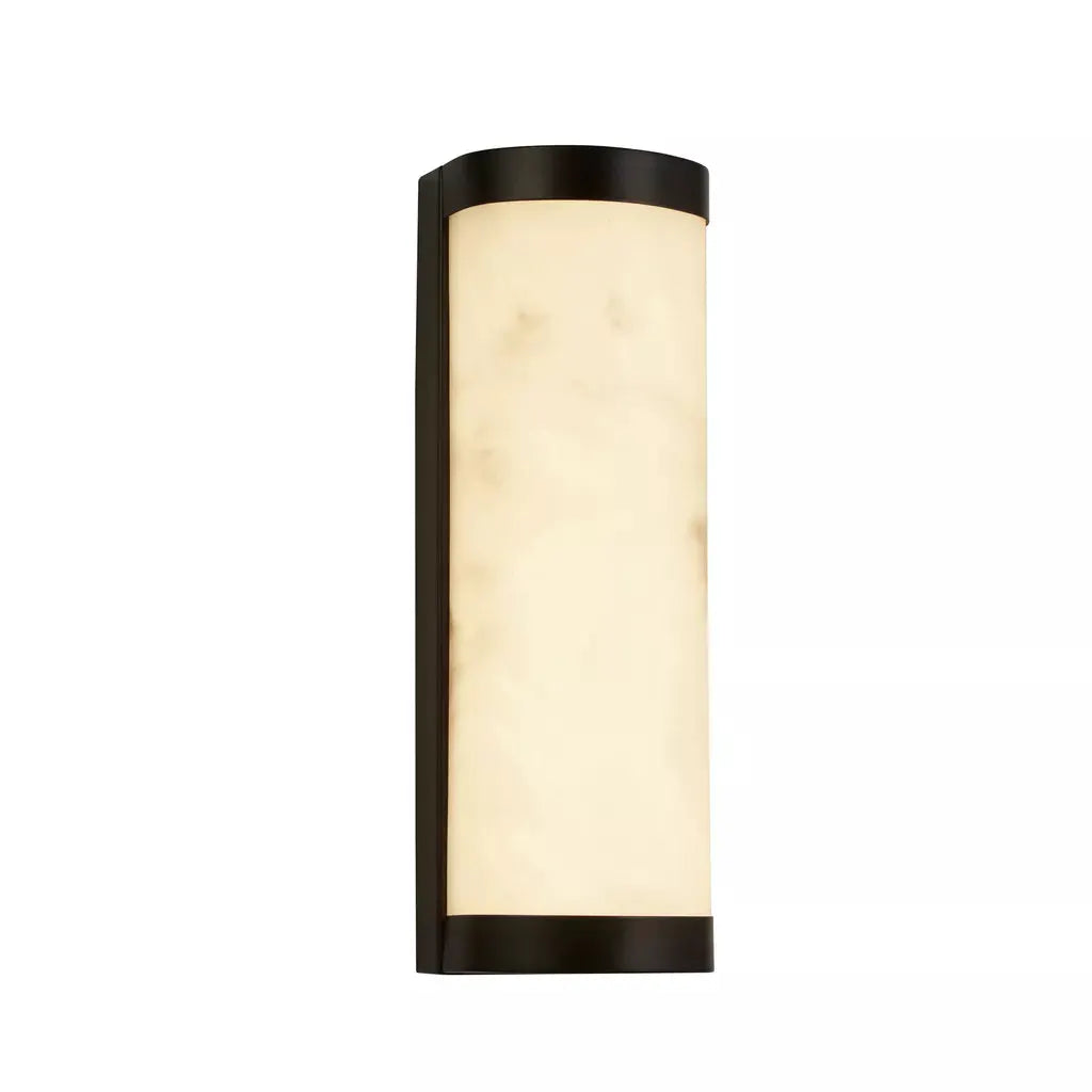 searchlight wall lights Nile LED Wall Light, Matt Black Metal & Marbleised Resin - searchlight wall lights Nile LED Wall Light, Matt Black Metal & Marbleised Resin