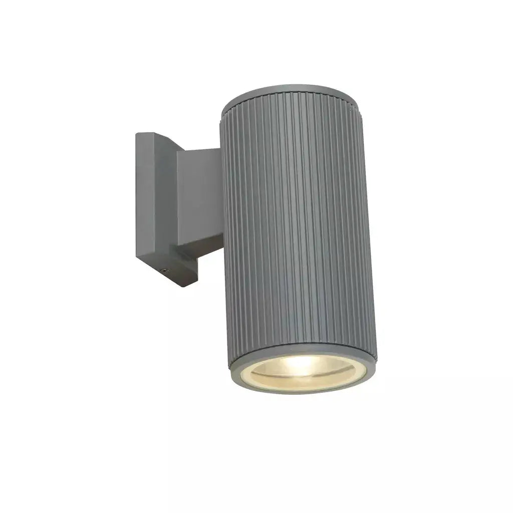 outdoor walllights Hamburg Outdoor Wall Light - Grey Metal & Clear Glass - outdoor walllights Hamburg Outdoor Wall Light - Grey Metal & Clear Glass