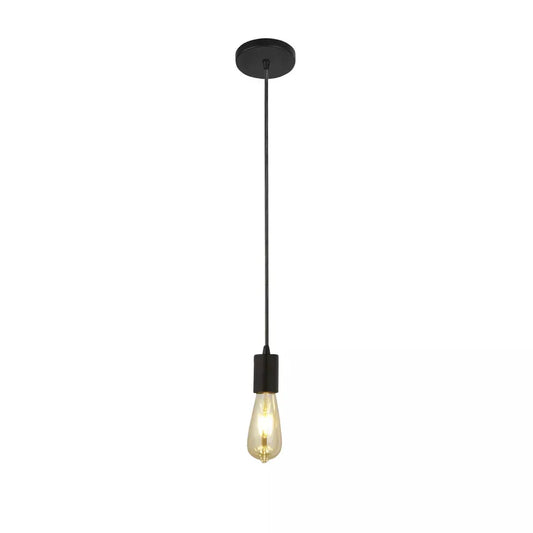 Searchlight Pendant Lights Squiggle Pendant - Black Metal & Cables - Searchlight Pendant Lights Squiggle Pendant - Black Metal & Cables