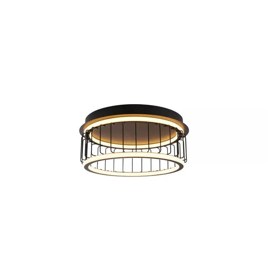 searchlight ceiling lights Circolo Cage Flush - Black Metal & White Silicon - Ceiling Lights searchlight ceiling lights Circolo Cage Flush - Black Metal & White Silicon Ceiling Lights