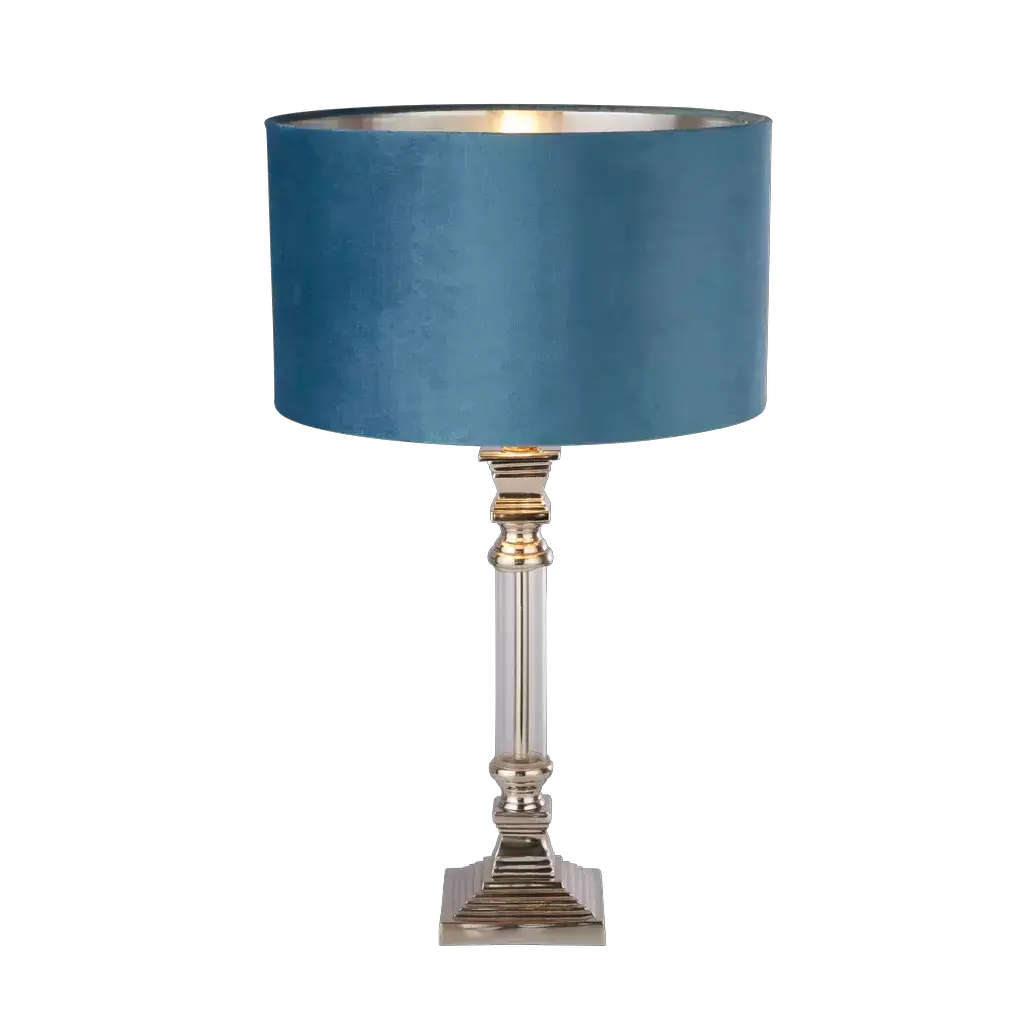 searchlight table lamps Lux & Belle BASE ONLY Table Lamp - Glass & Chrome - searchlight table lamps Lux & Belle BASE ONLY Table Lamp - Glass & Chrome