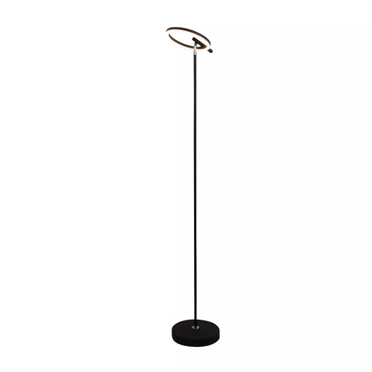 Searchlight Table Lamps Space LED Floor Lamp, Black Metal - Floor Lamps Searchlight Table Lamps Space LED Floor Lamp, Black Metal Floor Lamps