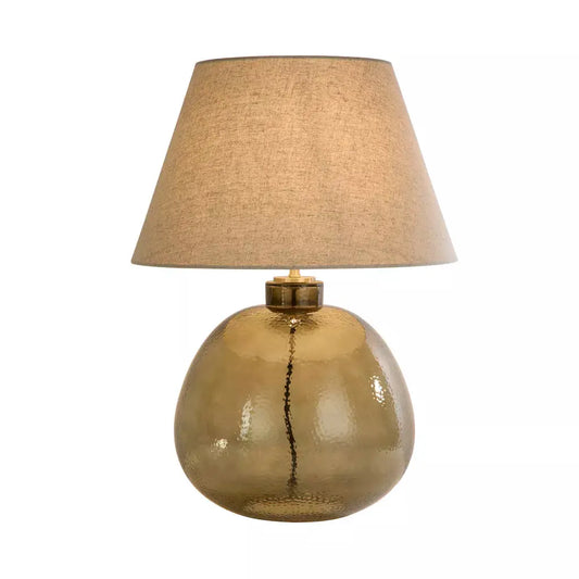 searchlight table lamps Zenith 1Lt Table Lamp, Green Glass with Natural Linen Shade - searchlight table lamps Zenith 1Lt Table Lamp, Green Glass with Natural Linen Shade
