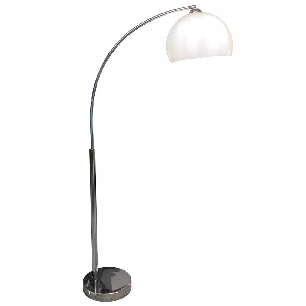 Searchlight Table Lamps Giraffe Floor Lamp - Chrome with White Shade - Floor Lamps Searchlight Table Lamps Giraffe Floor Lamp - Chrome with White Shade Floor Lamps