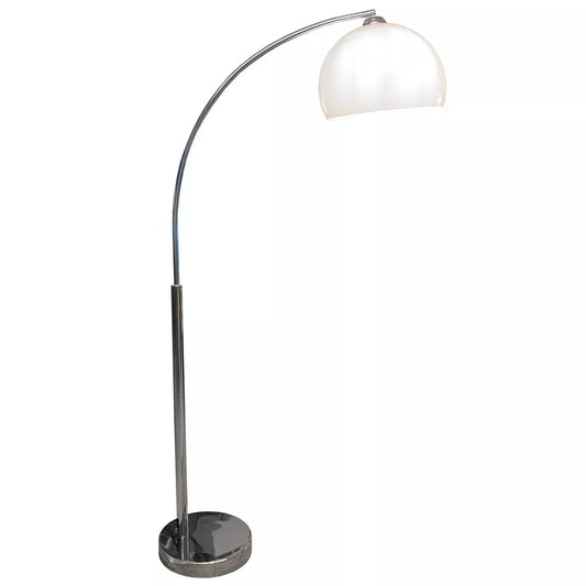 Searchlight Table Lamps Giraffe Floor Lamp - Chrome with White Shade - Floor Lamps Searchlight Table Lamps Giraffe Floor Lamp - Chrome with White Shade Floor Lamps