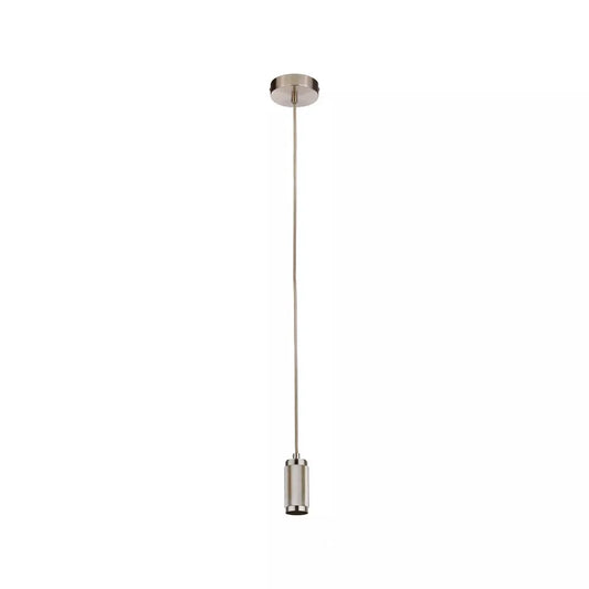 searchlight ceiling lights Suspension Cable - Satin Silver Metal & Grey Braided Cable - Ceiling Lights searchlight ceiling lights Suspension Cable - Satin Silver Metal & Grey Braided Cable Ceiling Lights