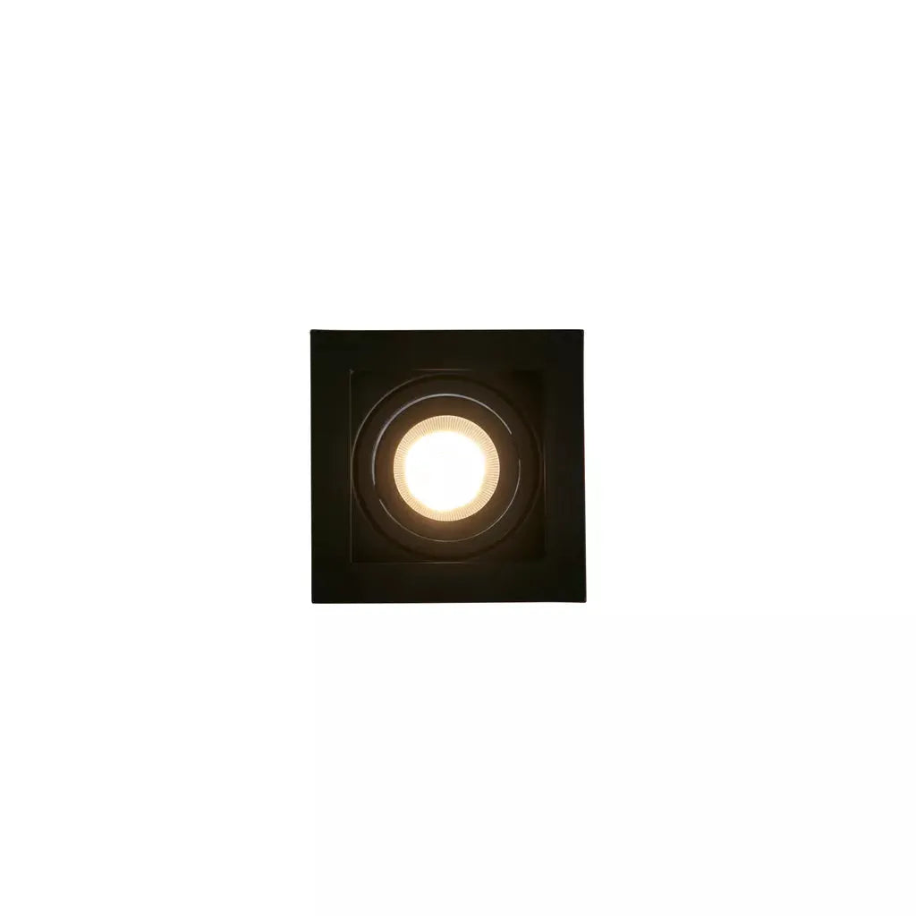 Searchlight Downlights Grid 1 GU10, Black - Searchlight Downlights Grid 1 GU10, Black