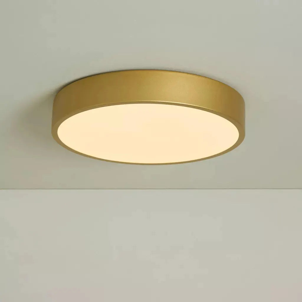 Searchlight Grace 30cm Ceiling, 3000/4000K switchable, TRIAC, Gold - Ceiling Lights Searchlight Grace 30cm Ceiling, 3000/4000K switchable, TRIAC, Gold Ceiling Lights