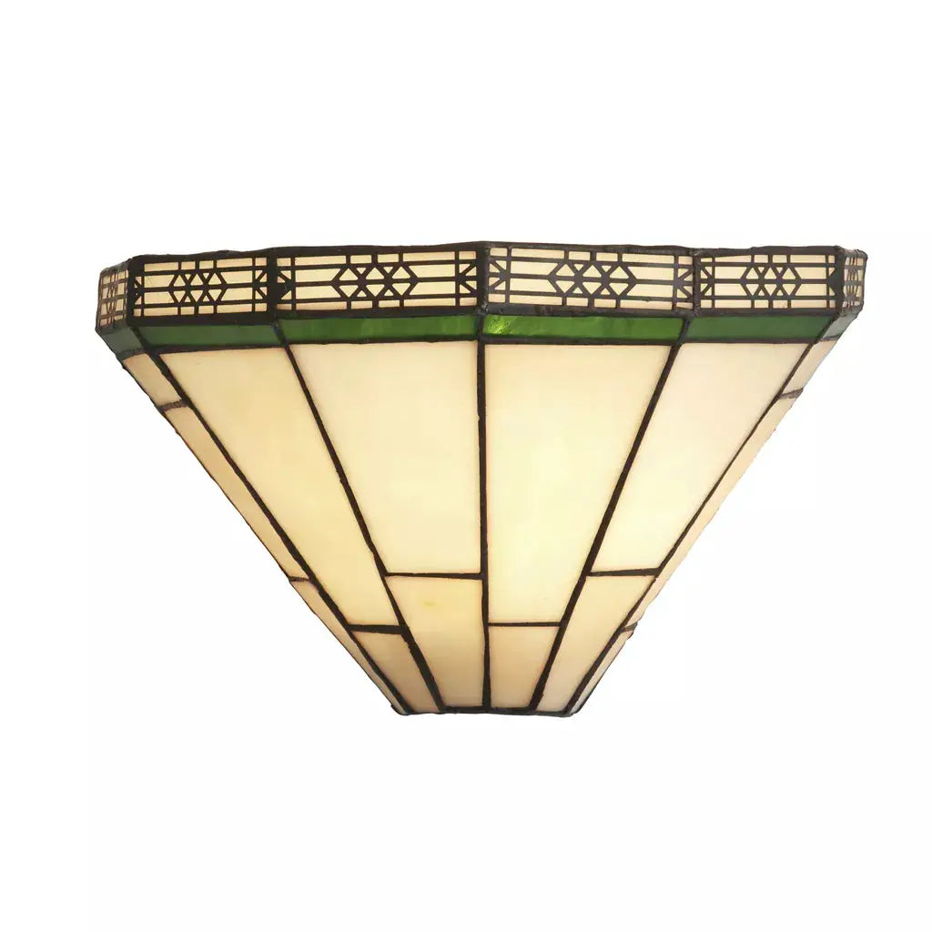 searchlight wall lights New York Wall Light - Brass Metal & Stained Glass - searchlight wall lights New York Wall Light - Brass Metal & Stained Glass