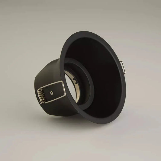 Searchlight Downlights Slim Trim 3 FR, Adjustable, GU10, Matt Black - Searchlight Downlights Slim Trim 3 FR, Adjustable, GU10, Matt Black