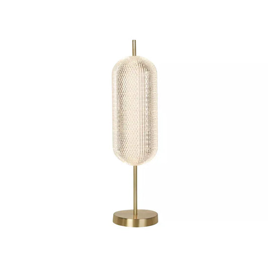 searchlight table lamps Capsule LED Table Lamp, Satin Brass Metal and Acrylic Shade - searchlight table lamps Capsule LED Table Lamp, Satin Brass Metal and Acrylic Shade