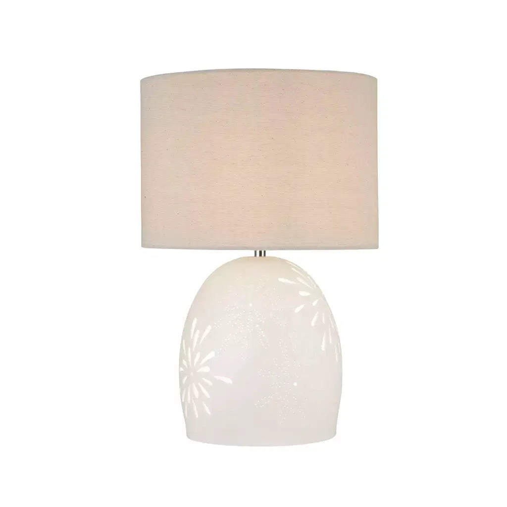searchlight table lamps Cora Table Lamp - Ceramic & Beige Linen Shade - searchlight table lamps Cora Table Lamp - Ceramic & Beige Linen Shade
