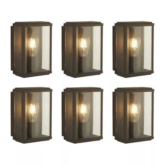outdoor walllights Promo Pack of 6 - 8204RUS - outdoor walllights Promo Pack of 6 - 8204RUS