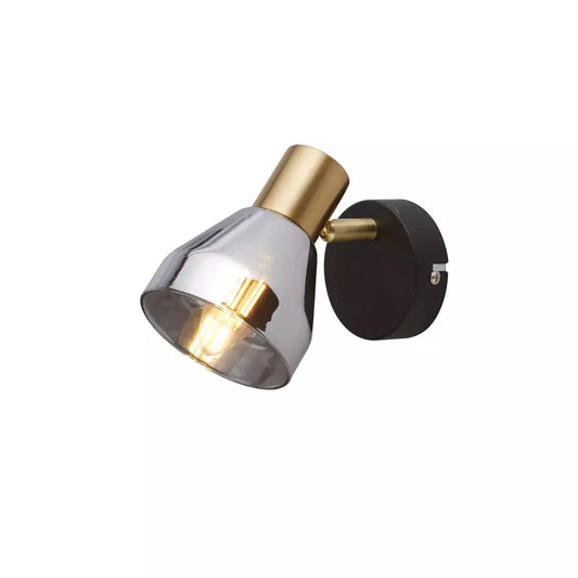 searchlight spots Westminster Spotlight - Black, Satin Brass Metal & Smoked - searchlight spots Westminster Spotlight - Black, Satin Brass Metal & Smoked