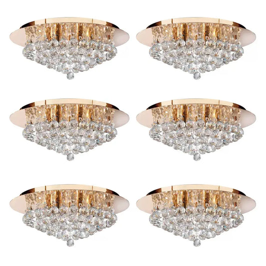 searchlight ceiling lights Promo Pack of 6 - 3406-6GO - searchlight ceiling lights Promo Pack of 6 - 3406-6GO
