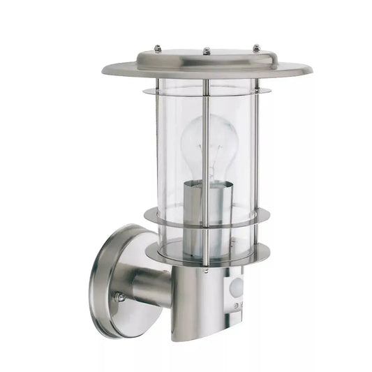 outdoor sensor Edgeware Outdoor Wall Light + Sensor - Stainless Steel, IP44 - outdoor sensor Edgeware Outdoor Wall Light + Sensor - Stainless Steel, IP44