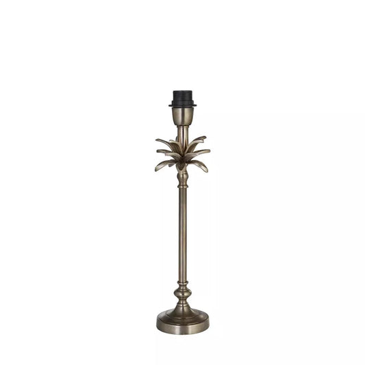 searchlight table lamps Base Only - Palm Table Lamp - Antique Nickel - searchlight table lamps Base Only - Palm Table Lamp - Antique Nickel