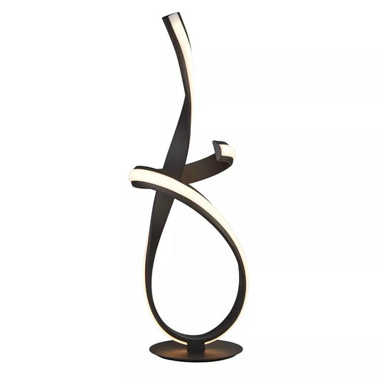 searchlight table lamps Lux & Belle LED Table Lamp - Sand Black Metal - searchlight table lamps Lux & Belle LED Table Lamp - Sand Black Metal