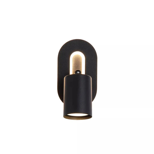 searchlight spots San Diego Wall Light, Matt Black Metal - searchlight spots San Diego Wall Light, Matt Black Metal