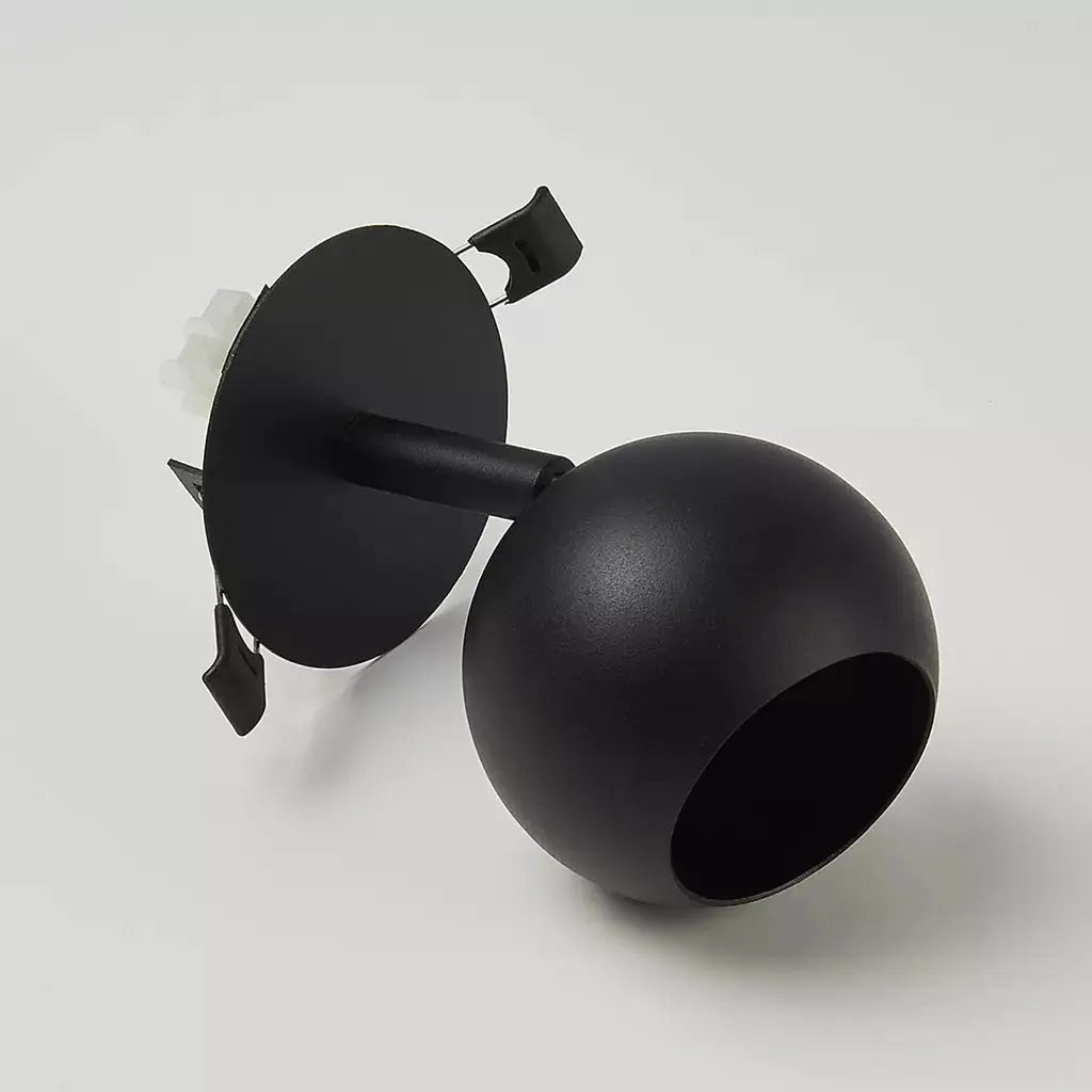 searchlight spots Apollo Recessed, GU10, Sand Black - searchlight spots Apollo Recessed, GU10, Sand Black