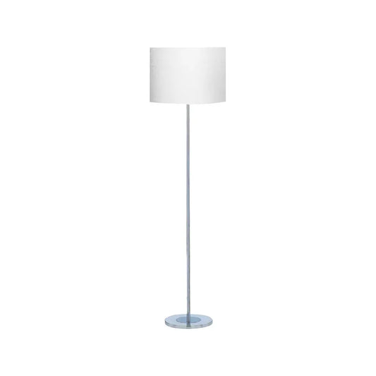 Searchlight Table Lamps Carter Floor Lamp - Chrome Base & Fabric Shade - Floor Lamps Searchlight Table Lamps Carter Floor Lamp - Chrome Base & Fabric Shade Floor Lamps