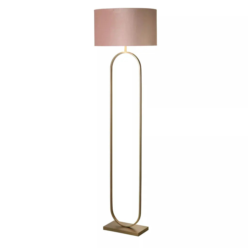 Searchlight Table Lamps Modish Floor Lamp Bronze Metal with Pink Shade - Floor Lamps Searchlight Table Lamps Modish Floor Lamp Bronze Metal with Pink Shade Floor Lamps