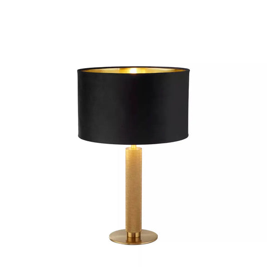 searchlight table lamps London Table Lamp - Knurled Brass & Black Velvet Shade - searchlight table lamps London Table Lamp - Knurled Brass & Black Velvet Shade