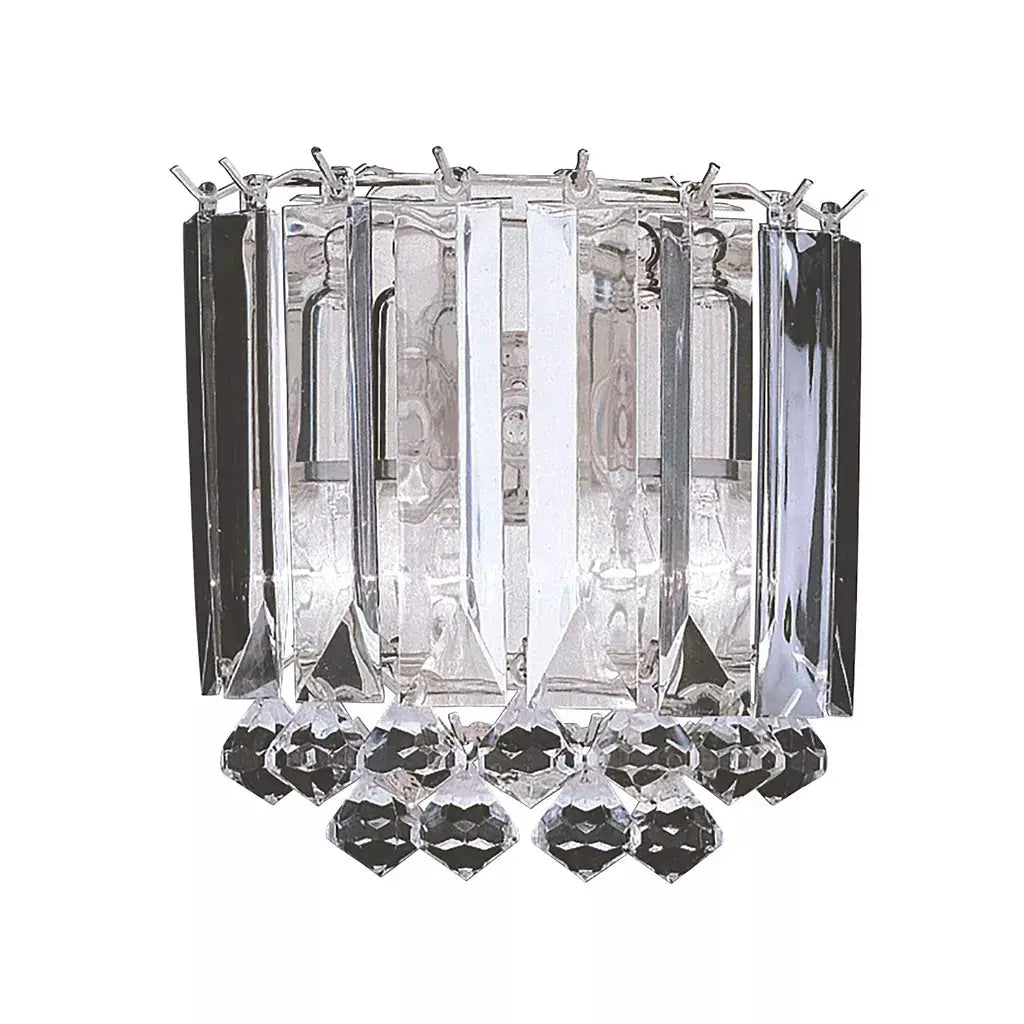 searchlight wall lights Sigma 2Lt Wall Light - Chrome Metal & Acrylic - searchlight wall lights Sigma 2Lt Wall Light - Chrome Metal & Acrylic