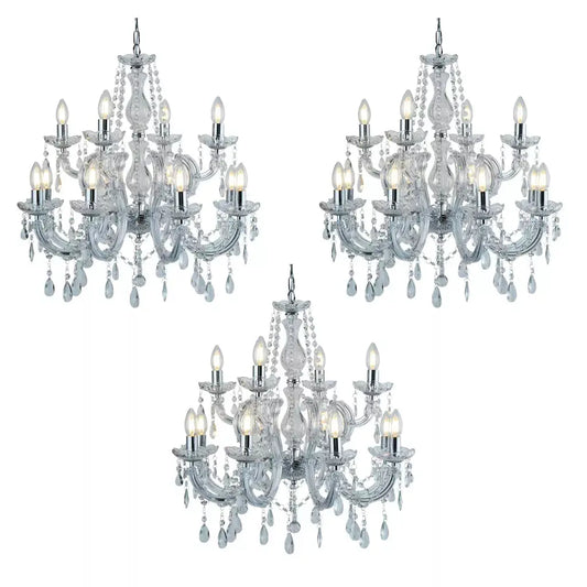 searchlight chandlier Promo Pack of 3 - 399-12 - searchlight chandlier Promo Pack of 3 - 399-12