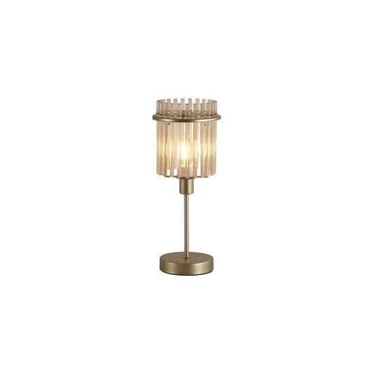 searchlight table lamps Swizzle 1Lt Table Lamp, Gold Metal with Champagne Rods - searchlight table lamps Swizzle 1Lt Table Lamp, Gold Metal with Champagne Rods