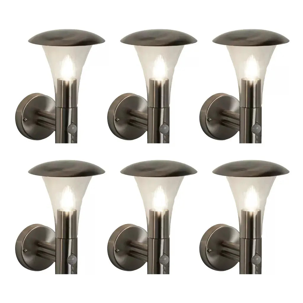 outdoor walllights Promo Pack of 6 - P095 - outdoor walllights Promo Pack of 6 - P095