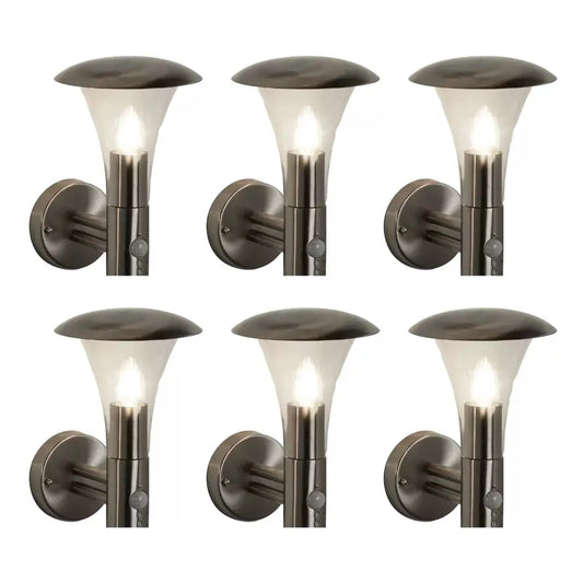 outdoor walllights Promo Pack of 6 - P095 - outdoor walllights Promo Pack of 6 - P095