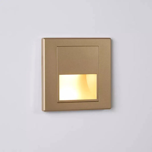 Searchlight Steplight, 1.5W 3000K, Recessed, BGold - Searchlight Steplight, 1.5W 3000K, Recessed, BGold