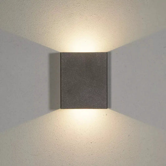 outdoor walllights Savoy, 2 x 6W, 3000k, IP65, Graphite - outdoor walllights Savoy, 2 x 6W, 3000k, IP65, Graphite