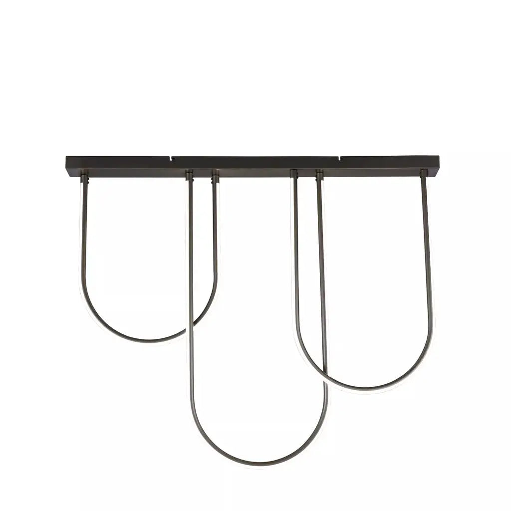 searchlight ceiling lights Chime LED Flush Matt Black Metal - searchlight ceiling lights Chime LED Flush Matt Black Metal