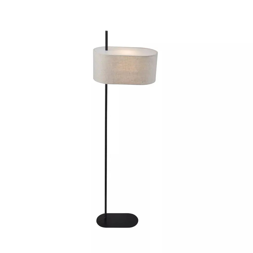 searchlight table lamps Hessian 1Lt Floor Lamp, Black Metal with Linen Shade - searchlight table lamps Hessian 1Lt Floor Lamp, Black Metal with Linen Shade