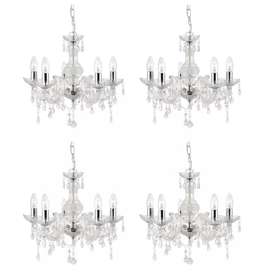 searchlight chandlier Promo Pack of 4 - 1455-5CL - searchlight chandlier Promo Pack of 4 - 1455-5CL
