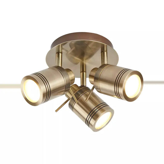 searchlight spots Samson 3Lt Round Spotlight - Antique Brass Metal - searchlight spots Samson 3Lt Round Spotlight - Antique Brass Metal