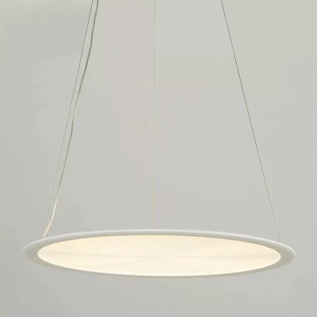 Searchlight Pendant Lights Vistina Round, dia. 600mm 3000k / 4000k TRIAC, White - Searchlight Pendant Lights Vistina Round, dia. 600mm 3000k / 4000k TRIAC, White
