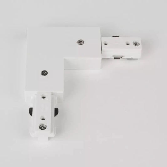Searchlight Track 'L' Connector White - Ceiling Lights Searchlight Track 'L' Connector White Ceiling Lights