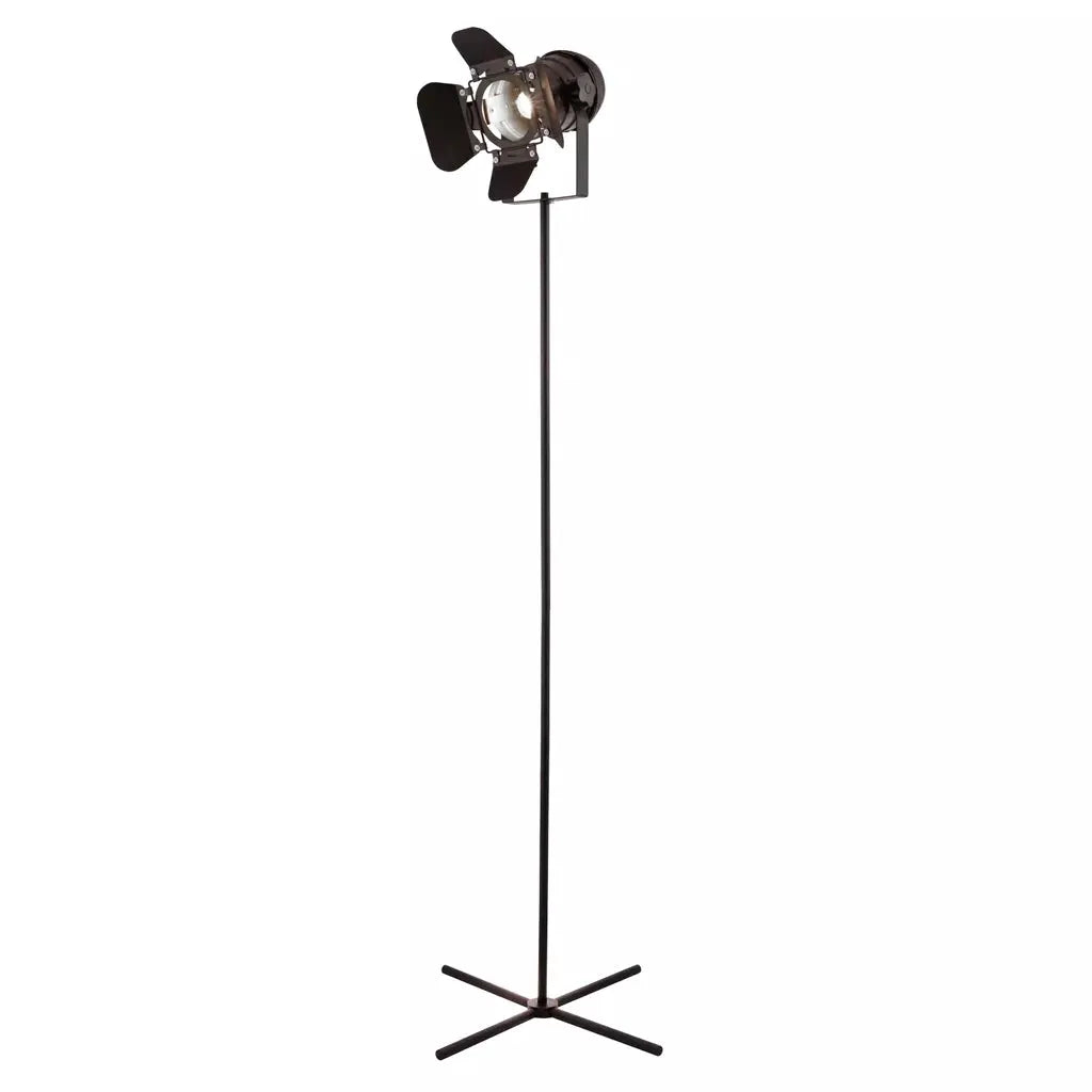 Searchlight Table Lamps 1LT Theatre Floor Light Black - Floor Lamps Searchlight Table Lamps 1LT Theatre Floor Light Black Floor Lamps