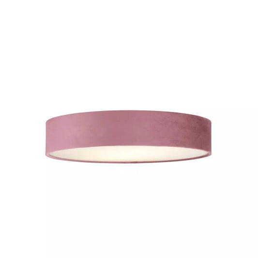 searchlight ceiling lights Drum 3Lt Flush - Pink Velvet - Ceiling Lights searchlight ceiling lights Drum 3Lt Flush - Pink Velvet Ceiling Lights