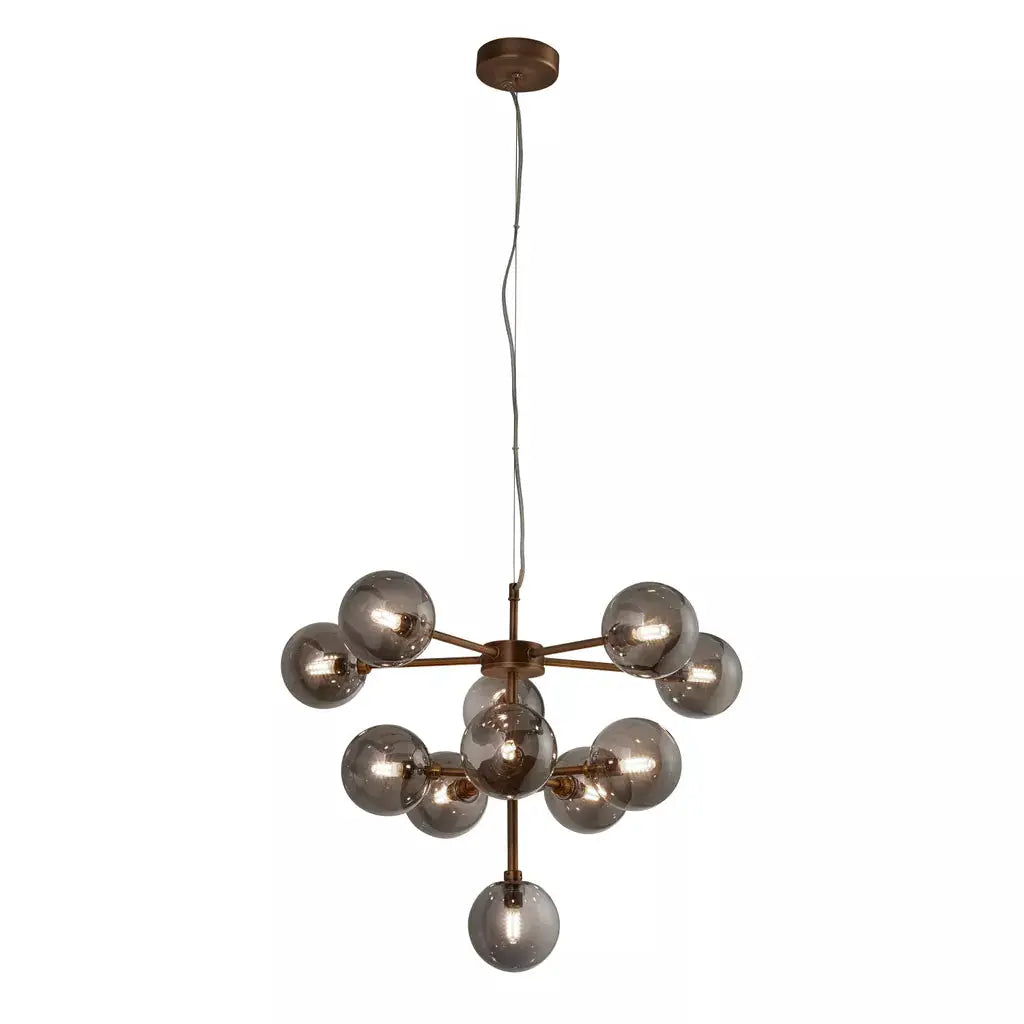 Searchlight Pendant Lights Molecule 11Lt Pendant - Bronze - Searchlight Pendant Lights Molecule 11Lt Pendant - Bronze