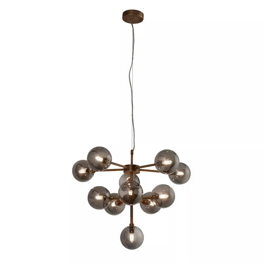 Searchlight Pendant Lights Molecule 11Lt Pendant - Bronze - Searchlight Pendant Lights Molecule 11Lt Pendant - Bronze