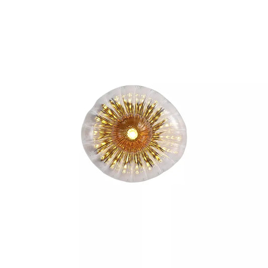 searchlight wall lights Sunbeam 1lt Wall Light, Clear and Amber Ribbed Glass - searchlight wall lights Sunbeam 1lt Wall Light, Clear and Amber Ribbed Glass
