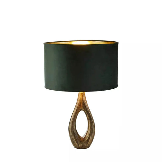 searchlight table lamps Bucklow Table Lamp- Antique Brass Metal & Green Velvet Shade - searchlight table lamps Bucklow Table Lamp- Antique Brass Metal & Green Velvet Shade