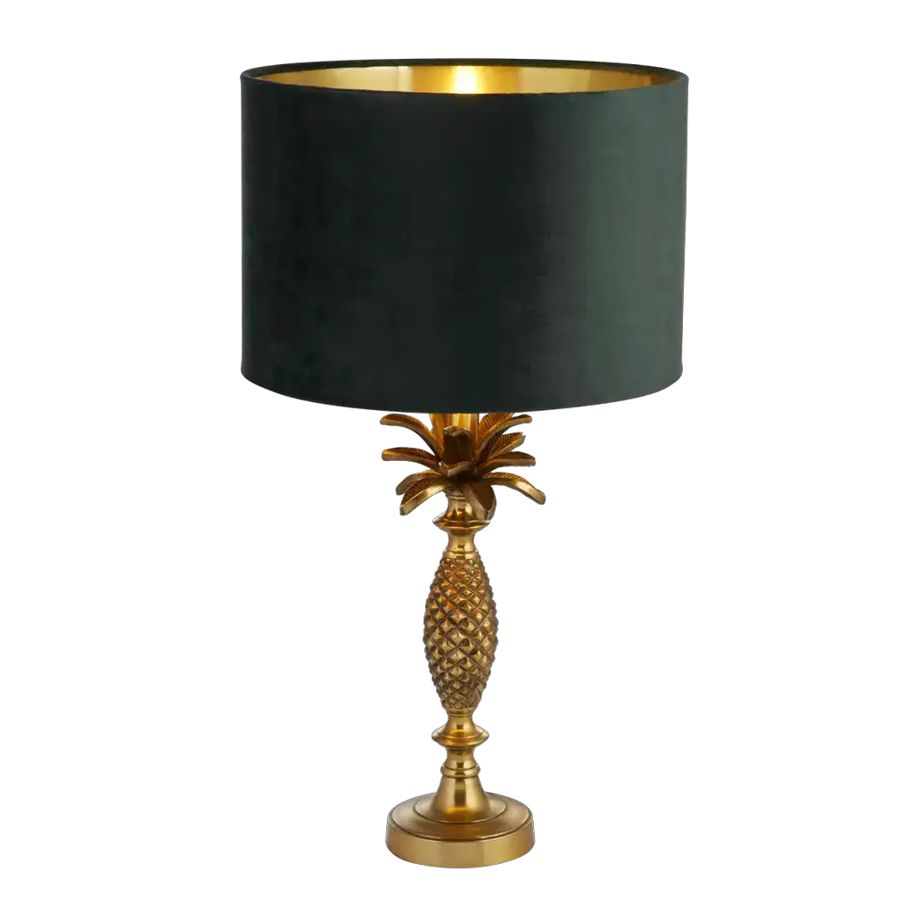 searchlight table lamps Lux & Belle BASE ONLY Pineapple Table- Antique Brass Metal - searchlight table lamps Lux & Belle BASE ONLY Pineapple Table- Antique Brass Metal